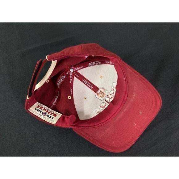 NCAA Wool Seminoles Noles Baseball Hat Red One‎ Size Fits All Adjustable Vintage - Picture 7 of 9